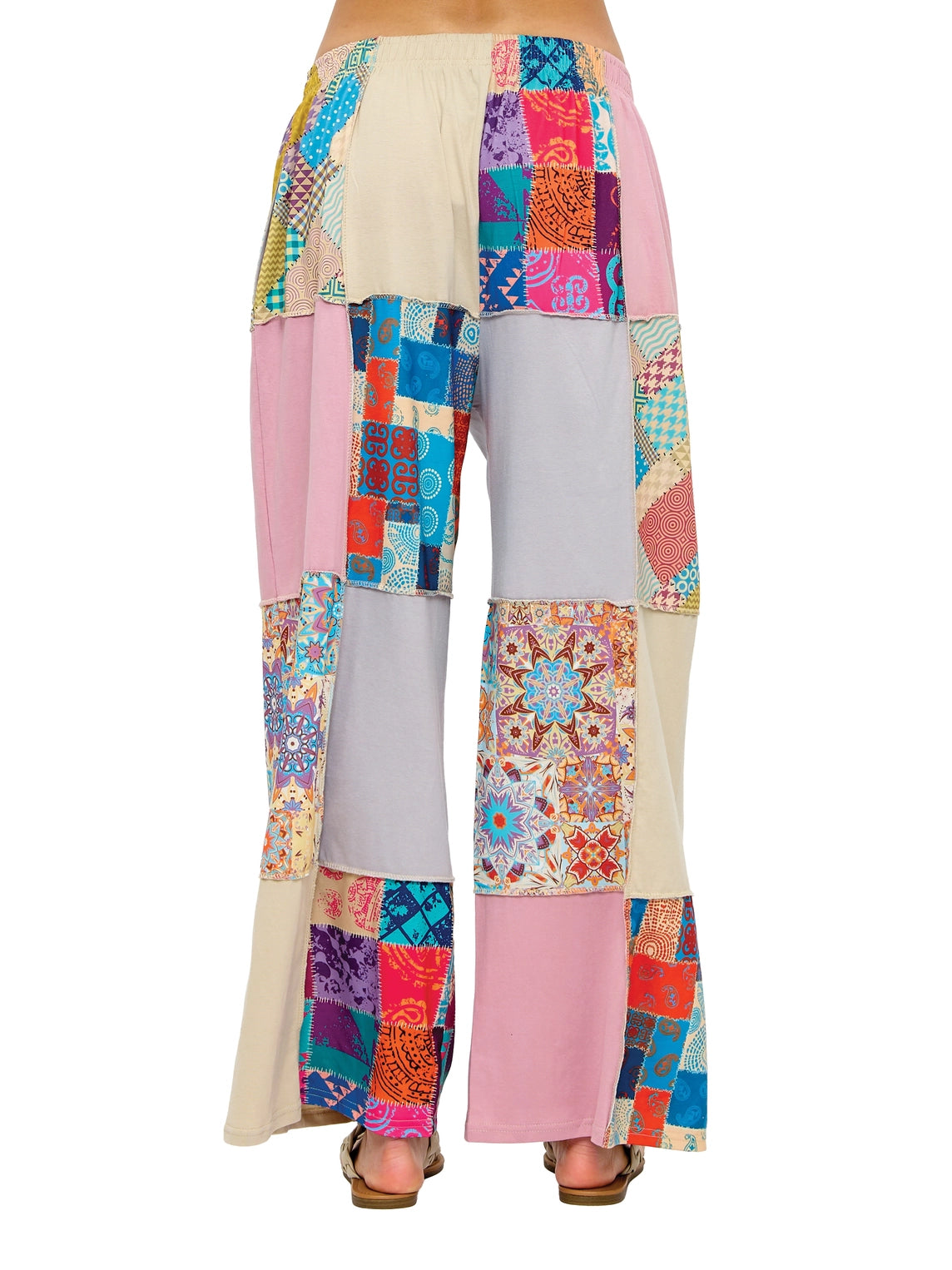 Yak & Yeti Boho Mandala Patchwork Pants
