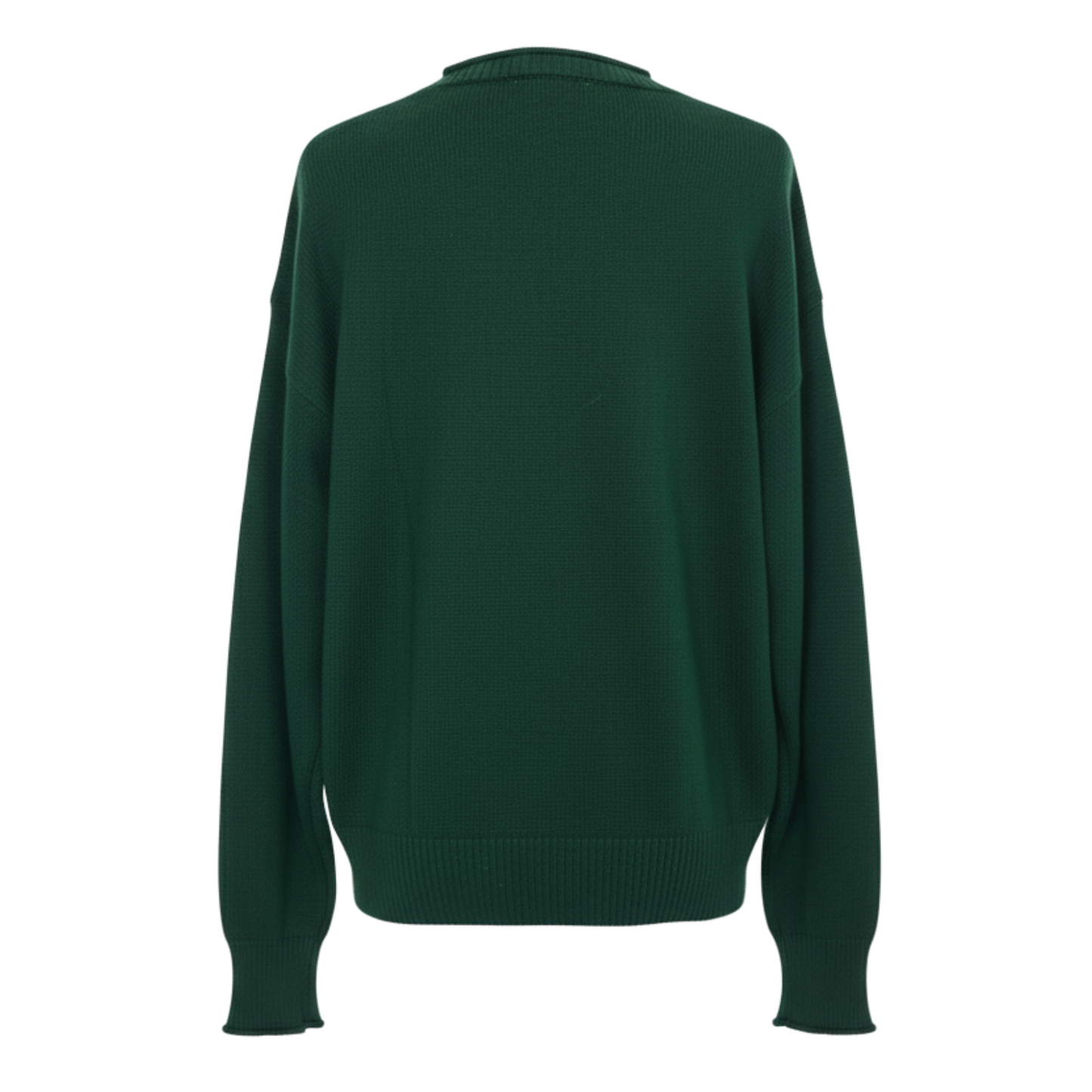 Dark Green NY Teddy Bear Crewneck Sweater