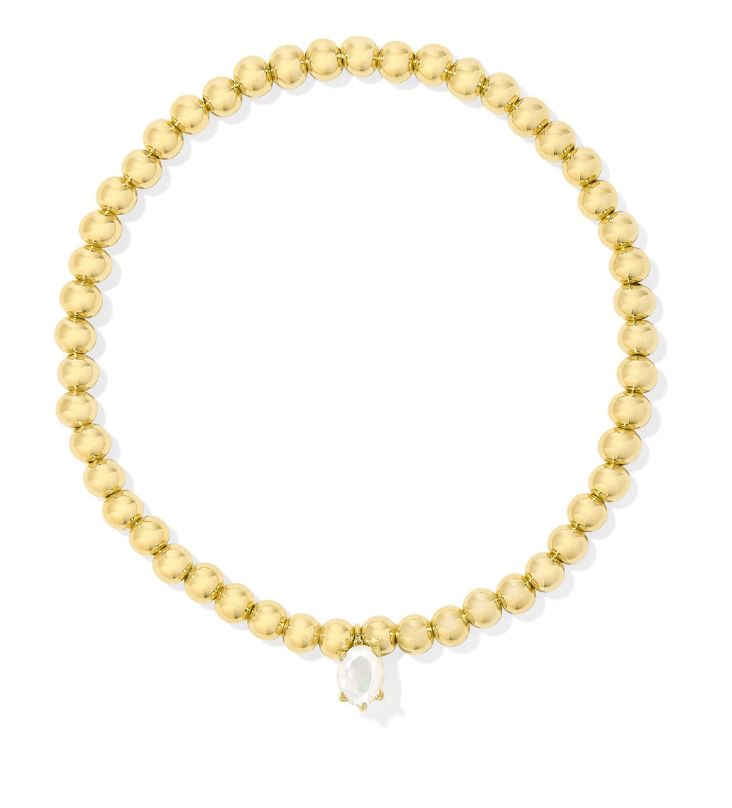 Kendra Scott Cailin Stretch Bracelet Gold Retail Exclusive 5 Stone Options