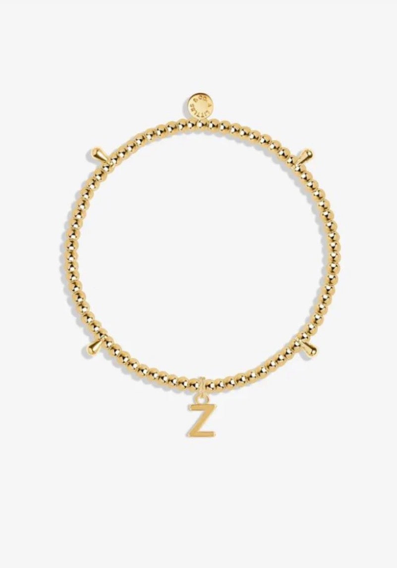 A Littles & Co. - Gold Initial Bracelet