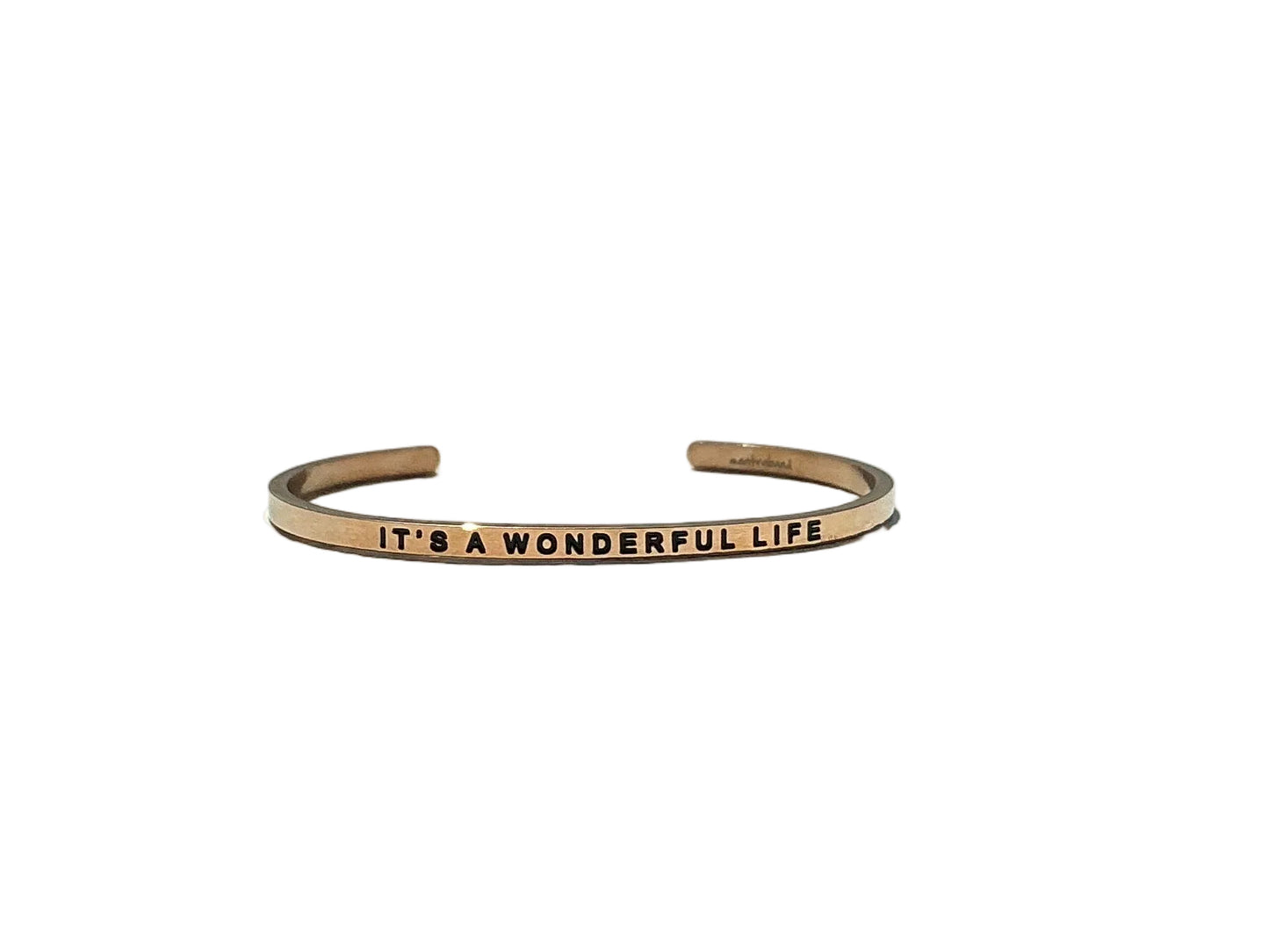 MantraBand It's a Wonderful Life Cuff