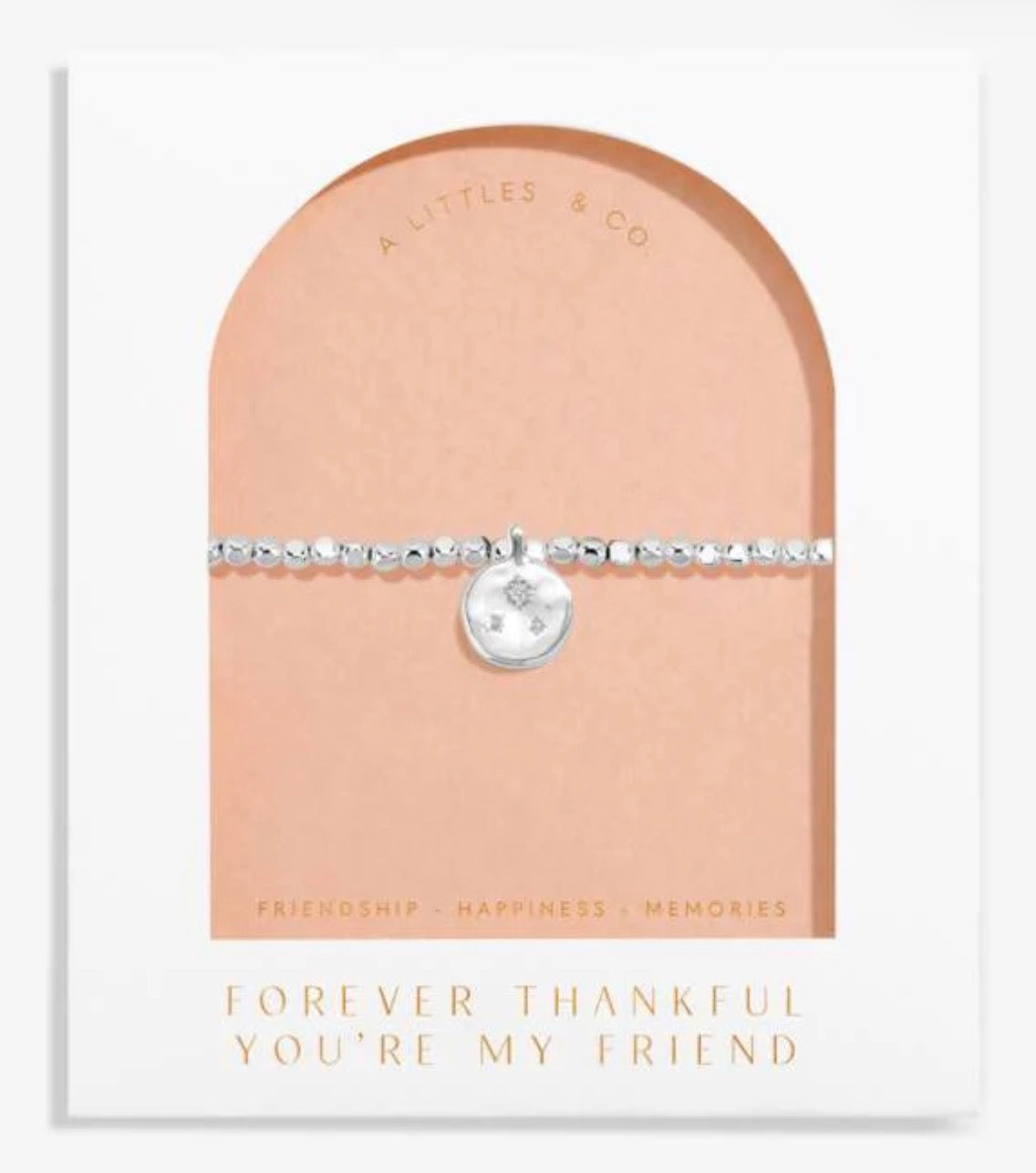 A Littles & Co. - Forever Thankful You’re My Friend Bracelet