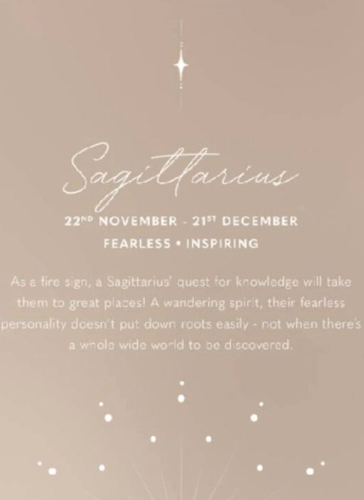 Katie Loxton - Waterproof Zodiac Sign Necklace Sagittarius