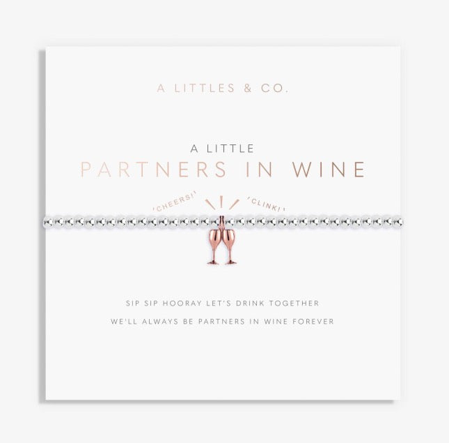 A Littles & Co. - A Little ‘Partners In Wine’ Bracelet