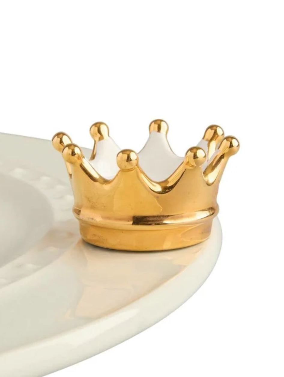 Nora Fleming - Enchanted Gold Crown Mini