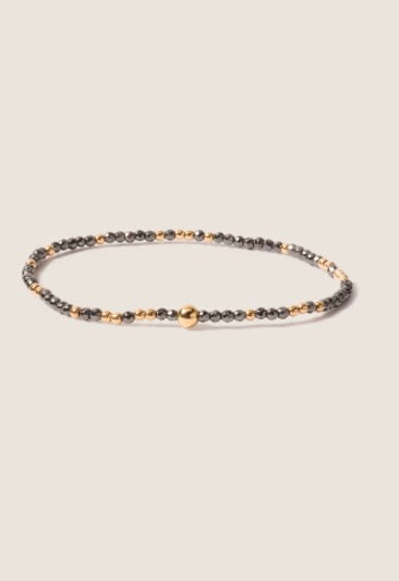 Enewton Hope 2mm Bracelet - Faceted Hematite