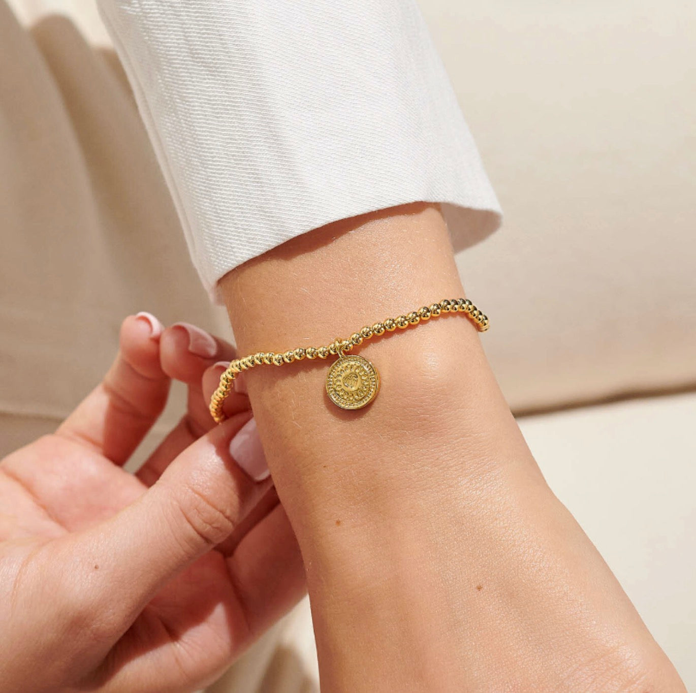 A Littles & Co. - A Little 50th Birthday Bracelet Gold