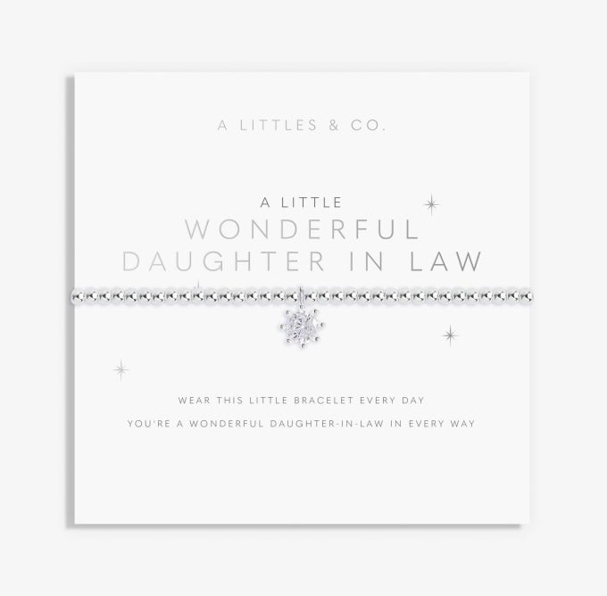 A Littles & Co. - A Little ‘Wonderful Daughter In Law’ Bracelet