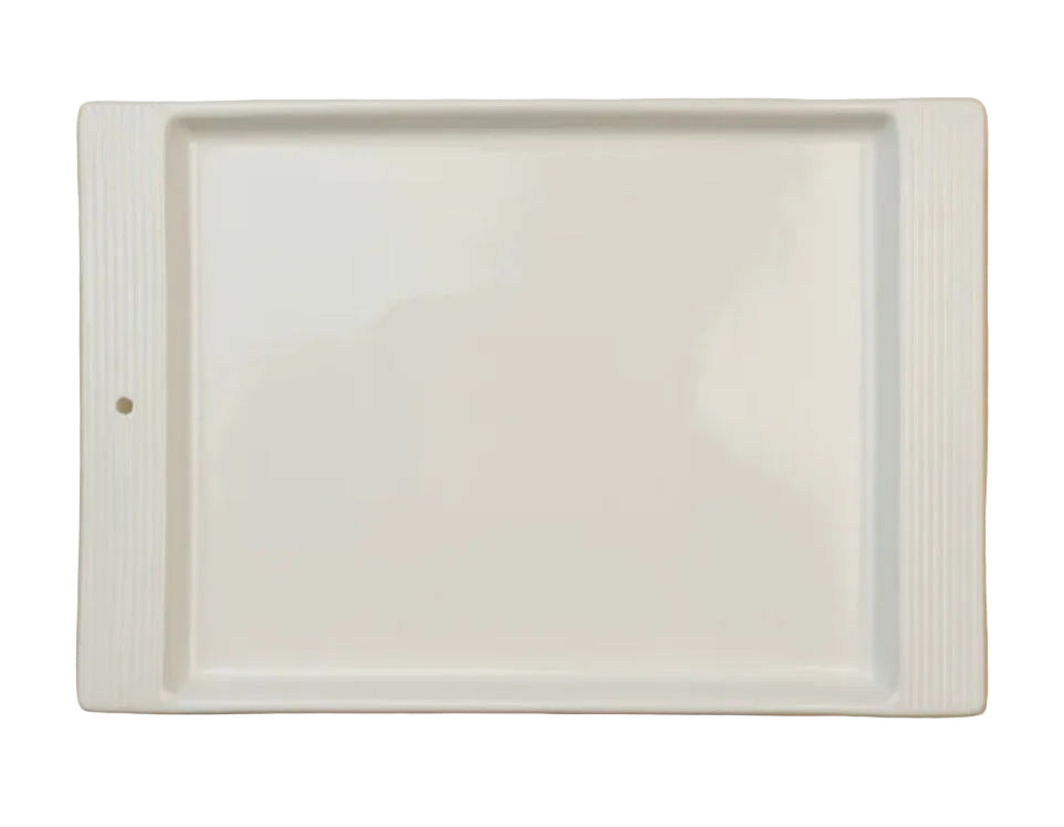 Nora Fleming - Pinstripes Rectangle Serving Platter F9