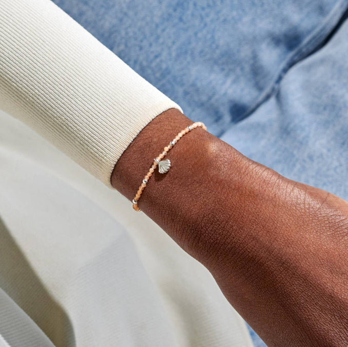 A Littles & Co. - Loved By You Sunstone Shell Bracelet