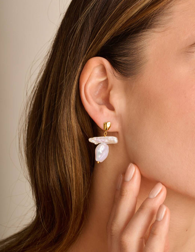 Katie Loxton - Sol Pearl Waterproof Earrings