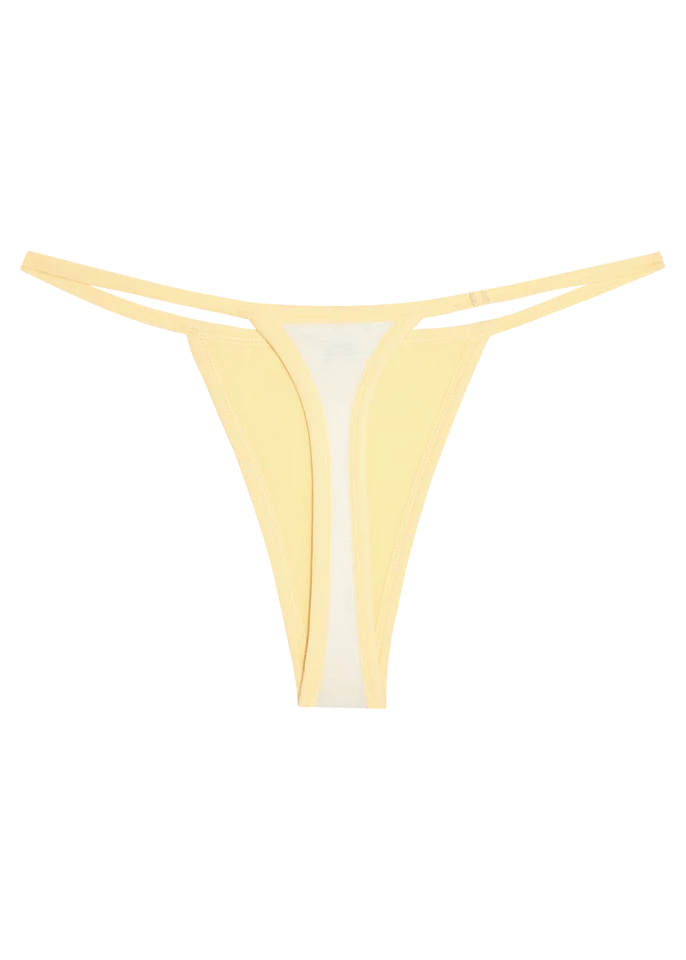 Huha String Thong 2.0 Mineral Undies Allstar Yellow