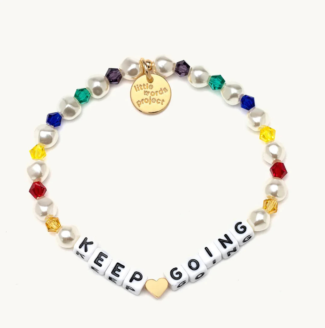 Little Words Project Keep Going Bracelet