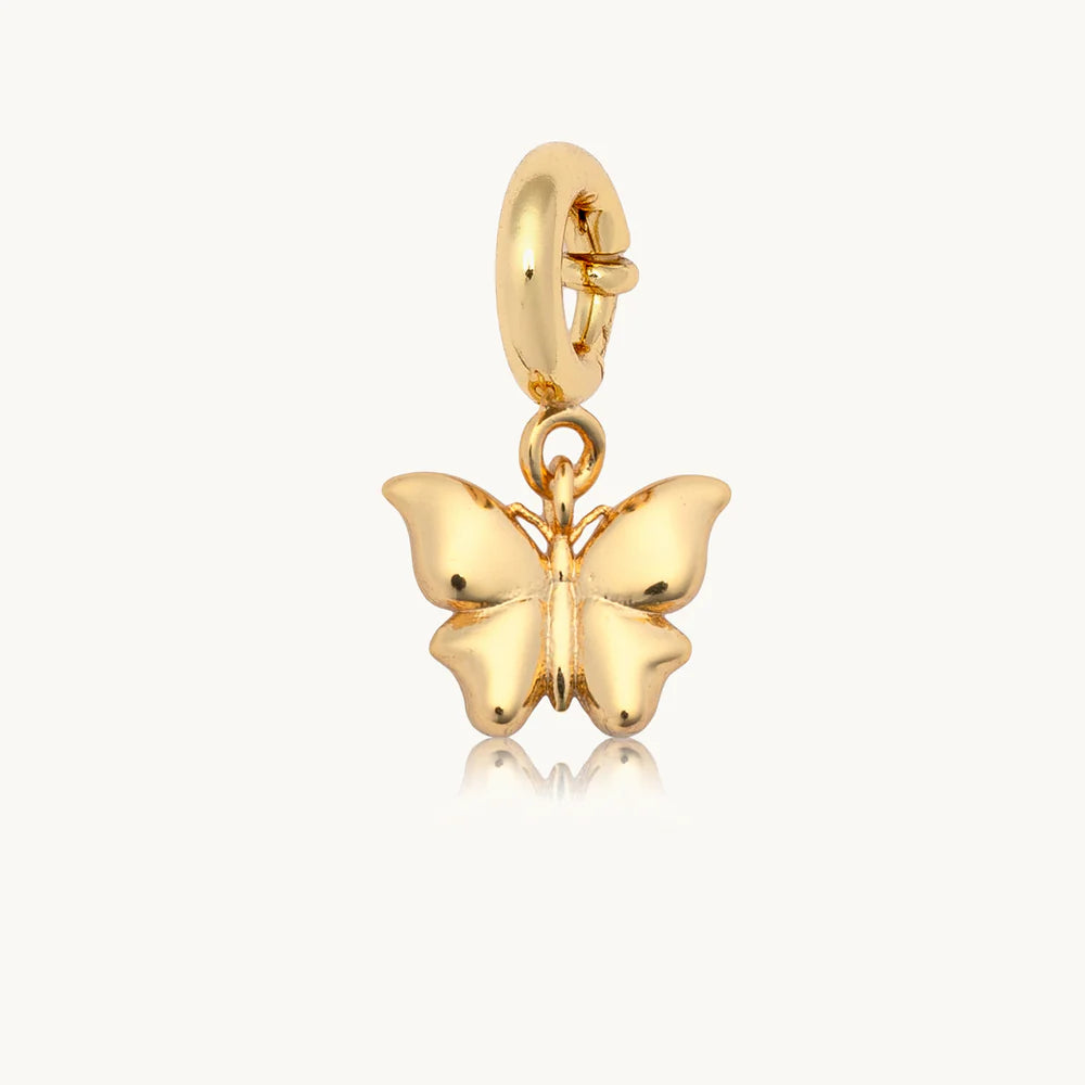 Little Words Project Puffy Butterfly Charm