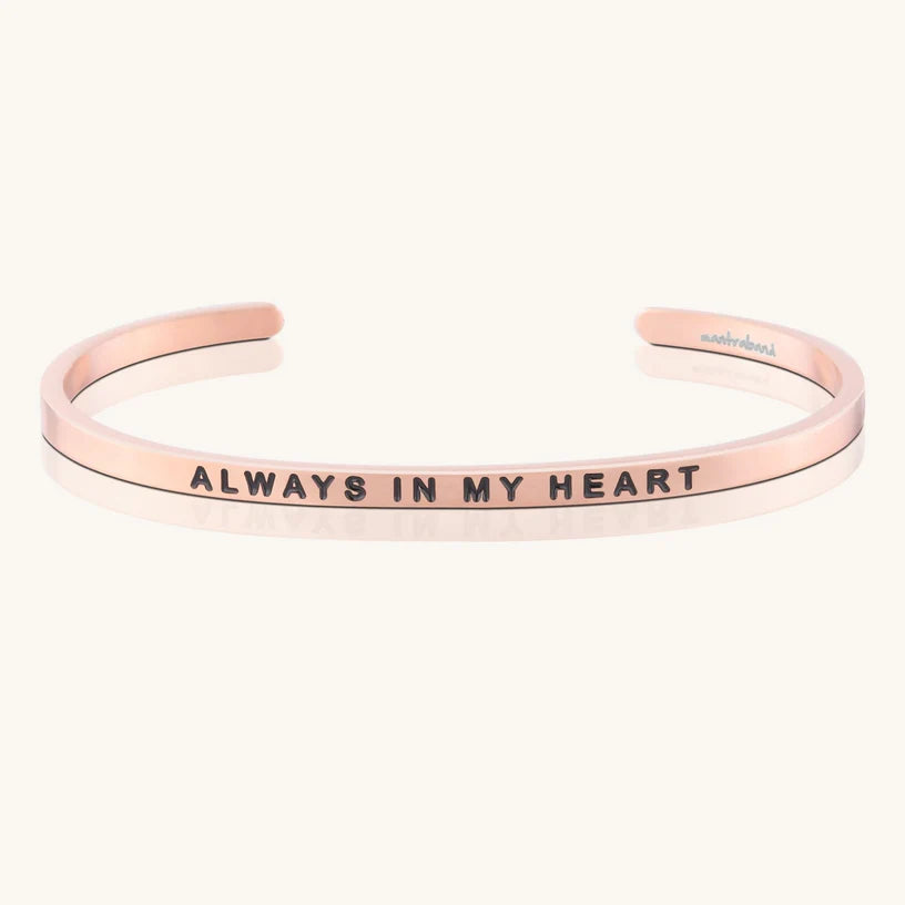 MantraBand Always in my Heart Cuff