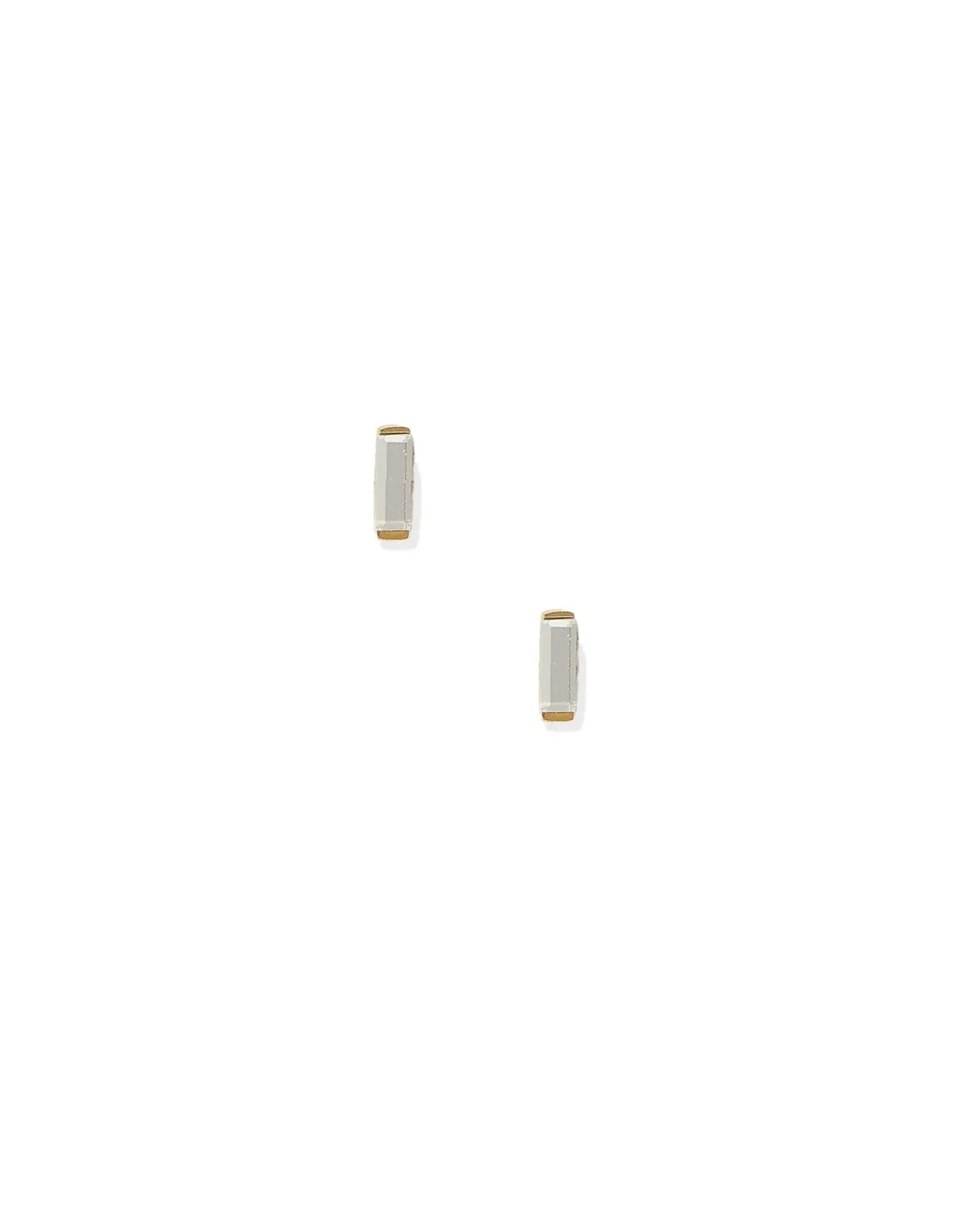 Linny Co Screwback Stud Earring - Amber