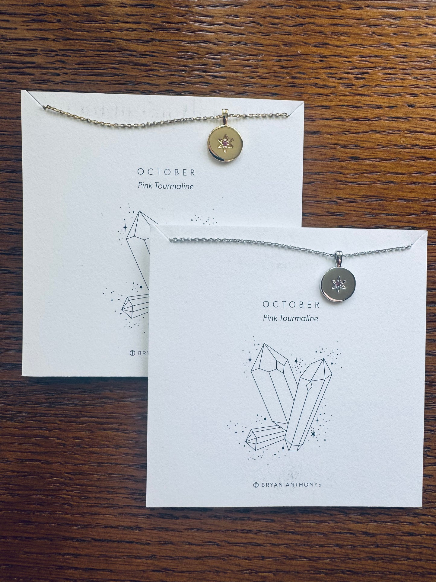 Bryan Anthonys Birthstone Necklace - October