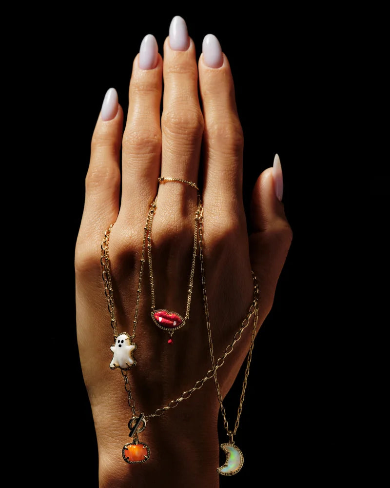 Kendra Scott Ghost Gold Short Pendant Necklace