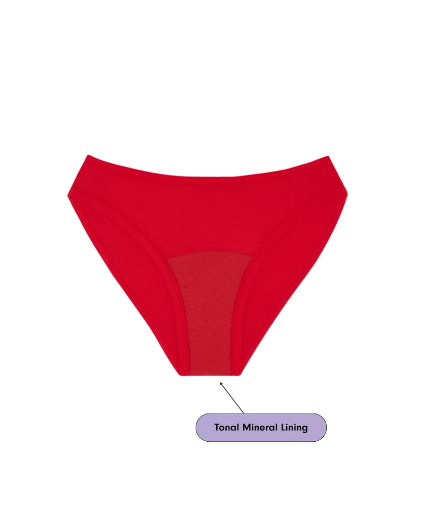 Huha Bikini Mineral Undies Power Play Red