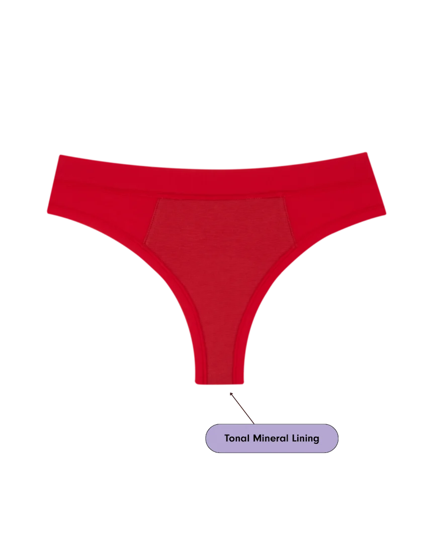 Huha Thong Mineral Undies Power Play Red