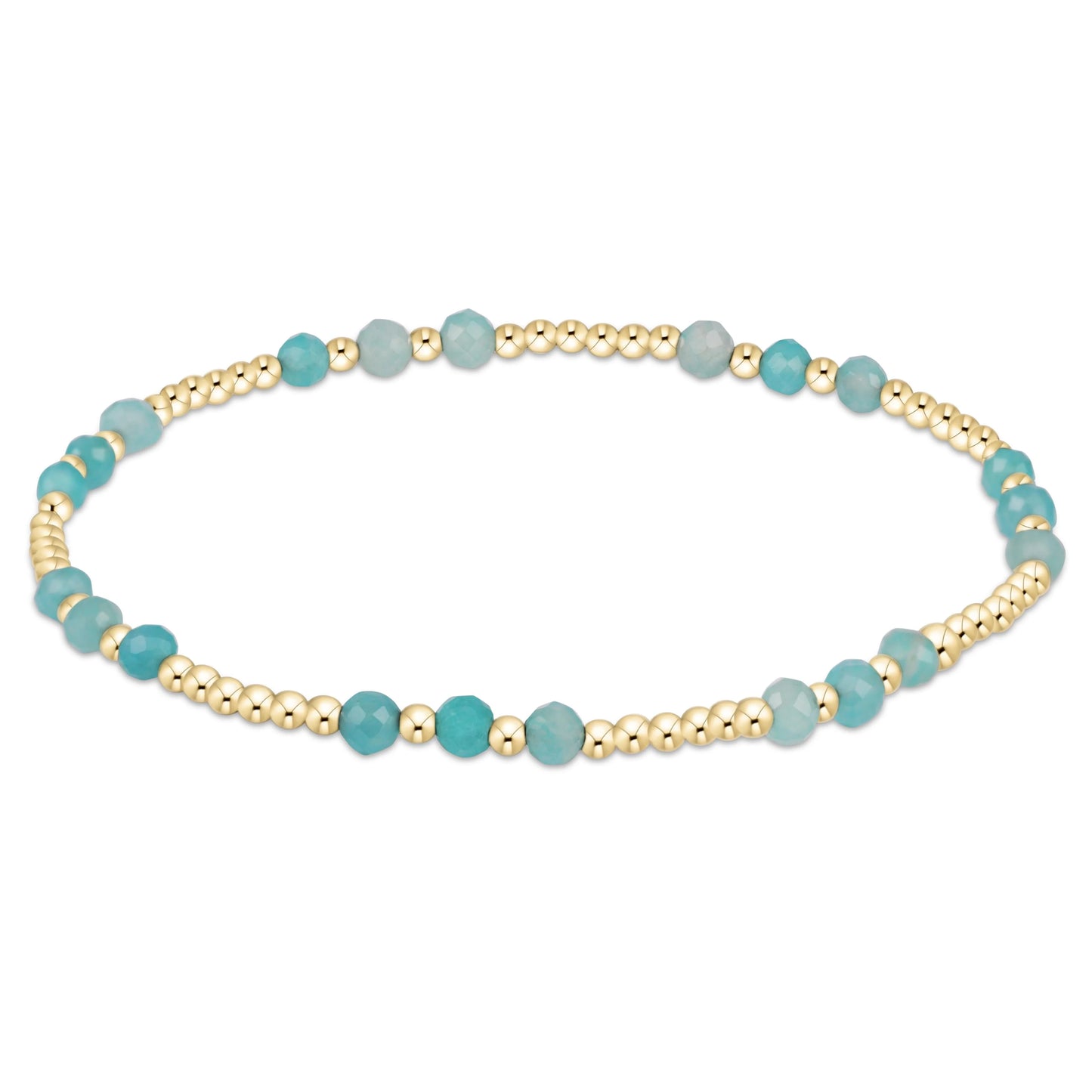 Enewton Joy Gem 3mm Bracelet- Amazonite