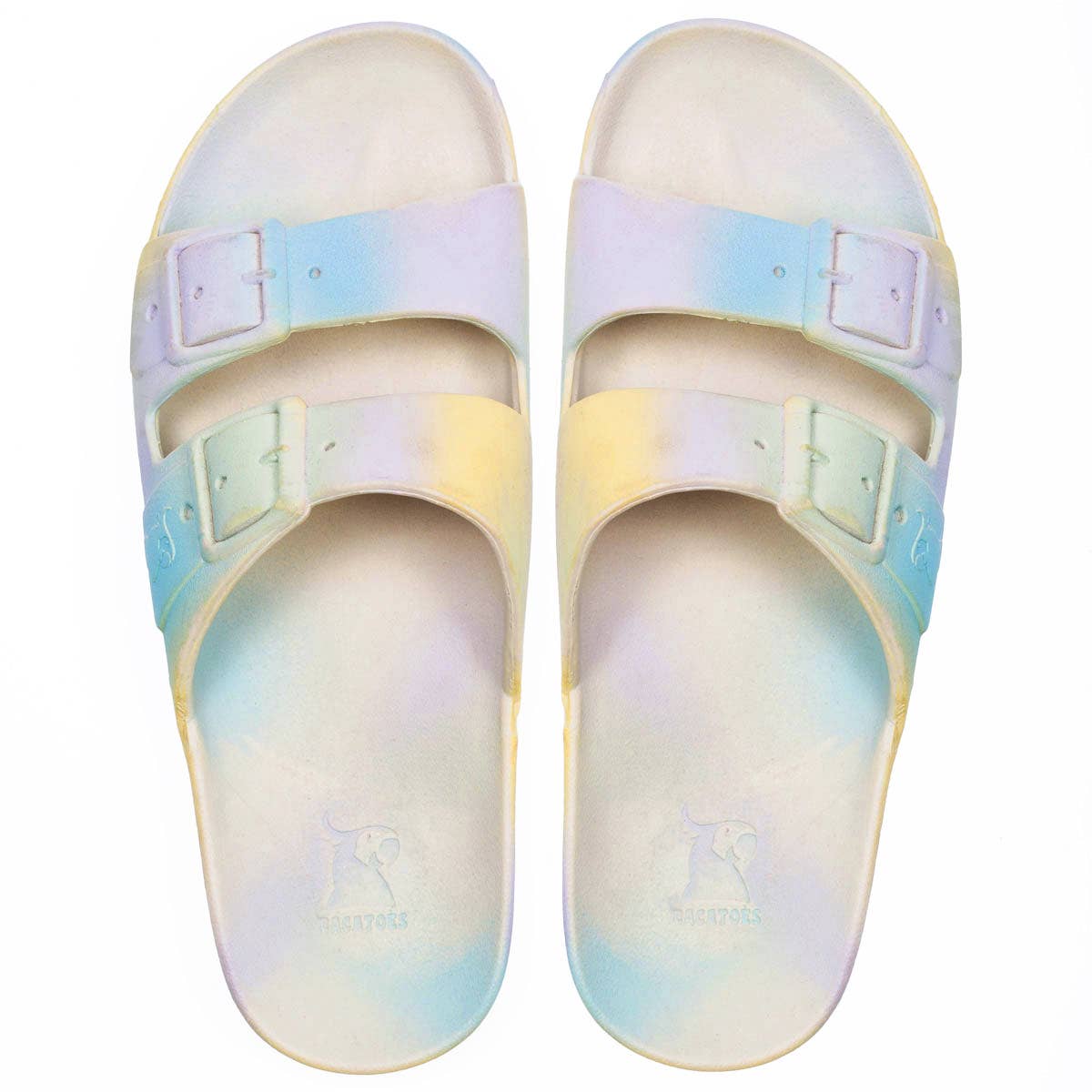 Cacatoès Lapa Tie & Dye Blue Scented Sandals