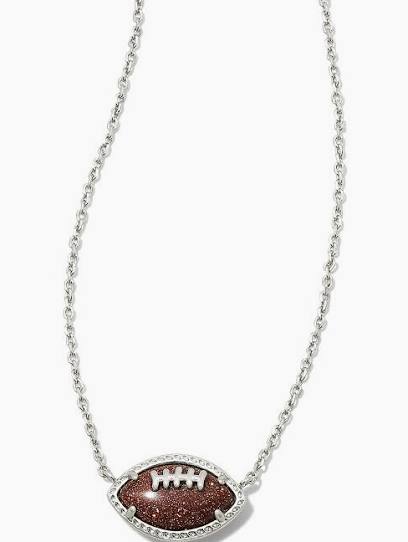 Kendra Scott Football Necklace