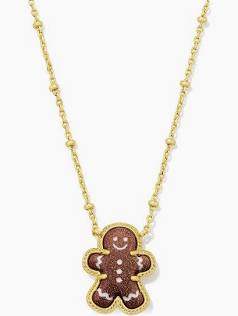 Kendra Scott Gingerbread Necklace