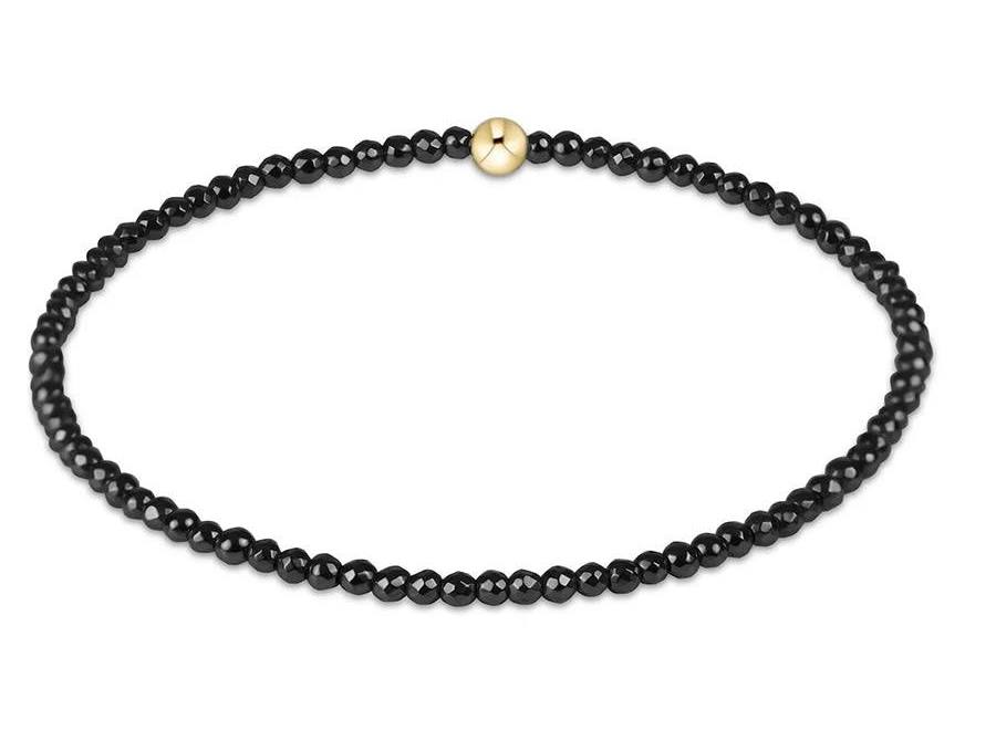 Enewton 2mm Bracelet - Faceted Hematite