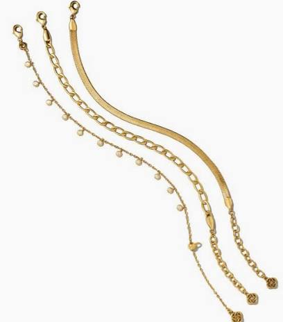 Kendra Scott Kassie Set of 3 Bracelets