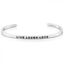 MantraBand Live Laugh Love Cuff