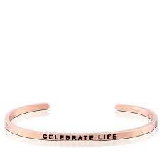 MantraBand Celebrate Life Cuff