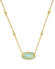 Kendra Scott Ellie Lattice Frame Necklace