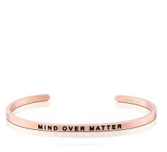 MantraBand Mind Over Matter Cuff