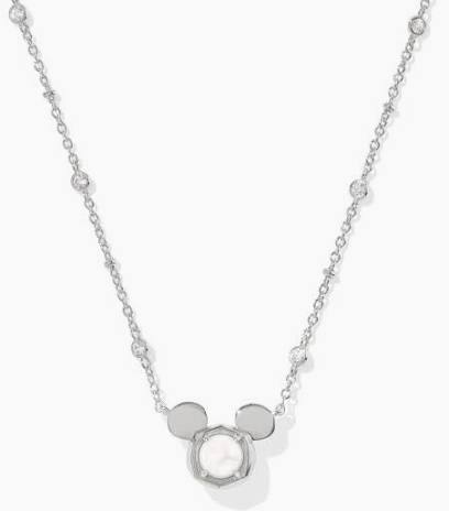 Kendra Scott Silver Mickey Mouse Pendant