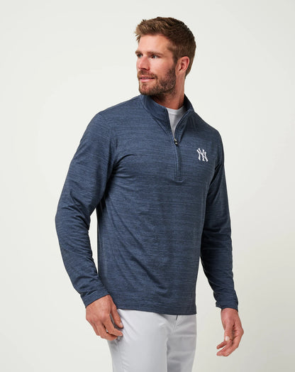 Travis Mathew New York Yankees The Heater Quarter Zip