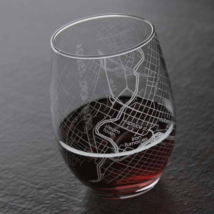 CUSTOM  SCRANTON STEMLESS WINE GLASS