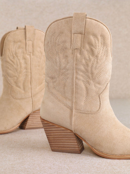 MiiM Nicole Western Boot Bootie