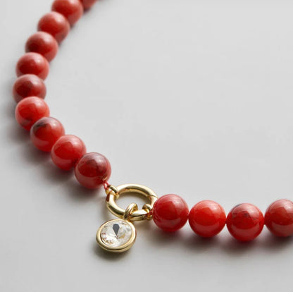 Bauble Bar - Janette Beaded Ring Necklace