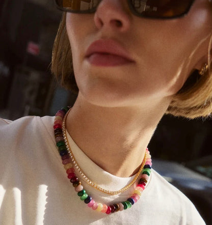 Bauble Bar - Joyce Semi-Precious Beaded Necklace