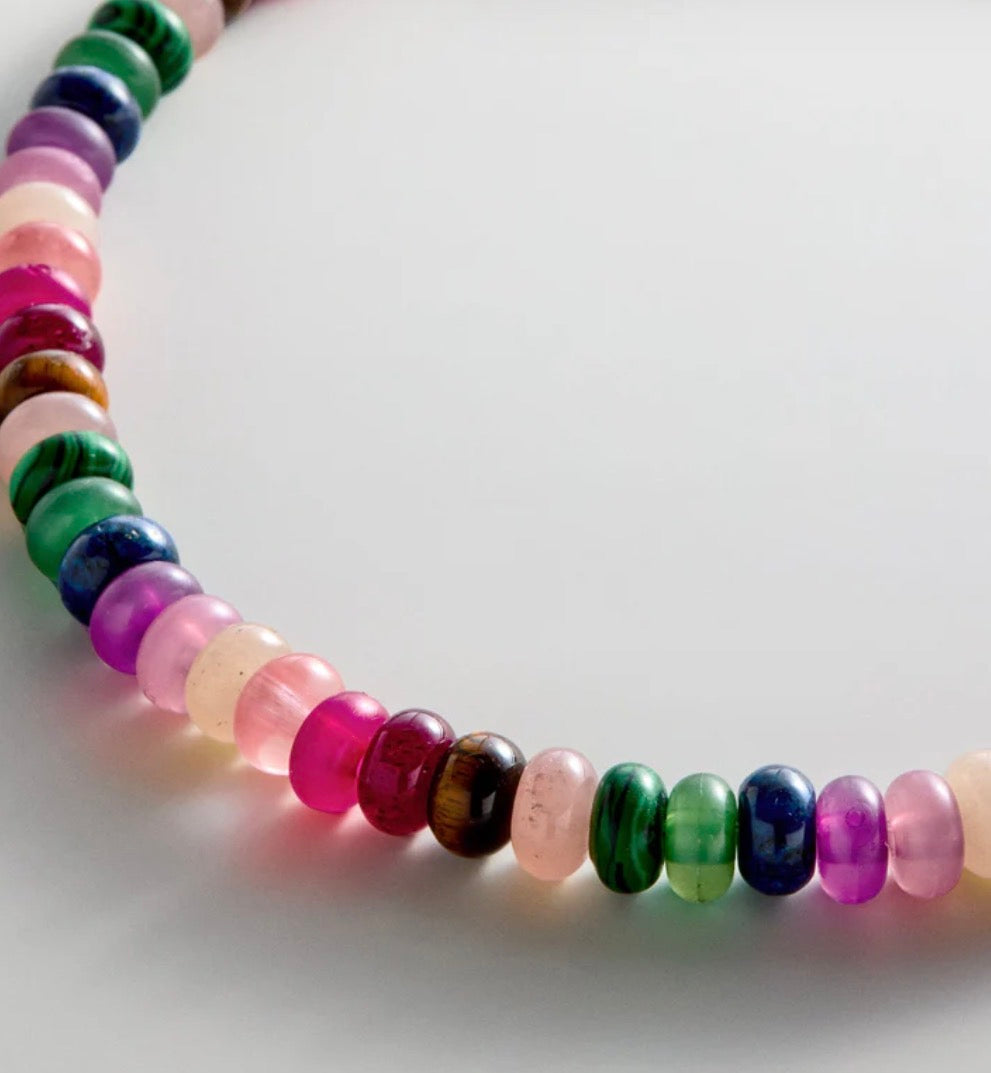 Bauble Bar - Joyce Semi-Precious Beaded Necklace