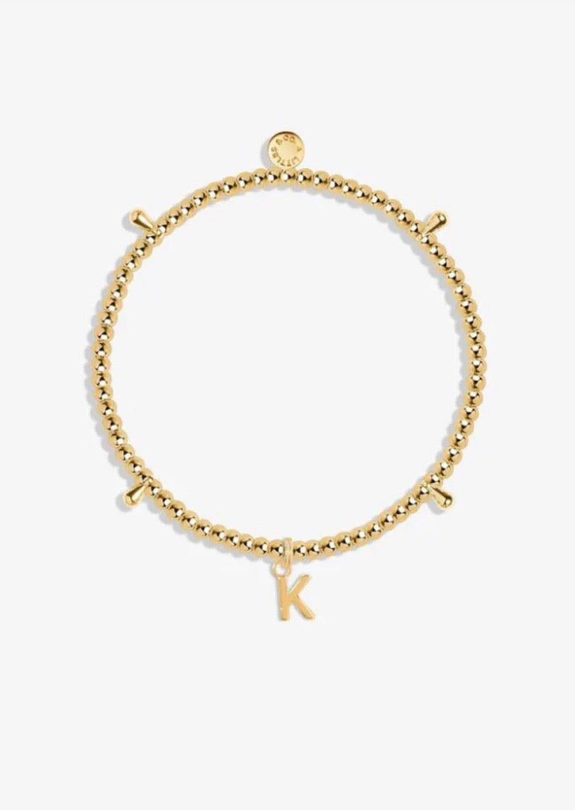 A Littles & Co. - Gold Initial Bracelet