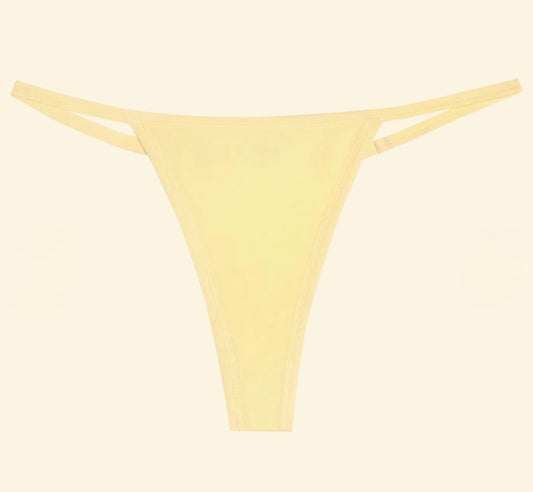 Huha String Thong 2.0 Mineral Undies Limoncello Yellow