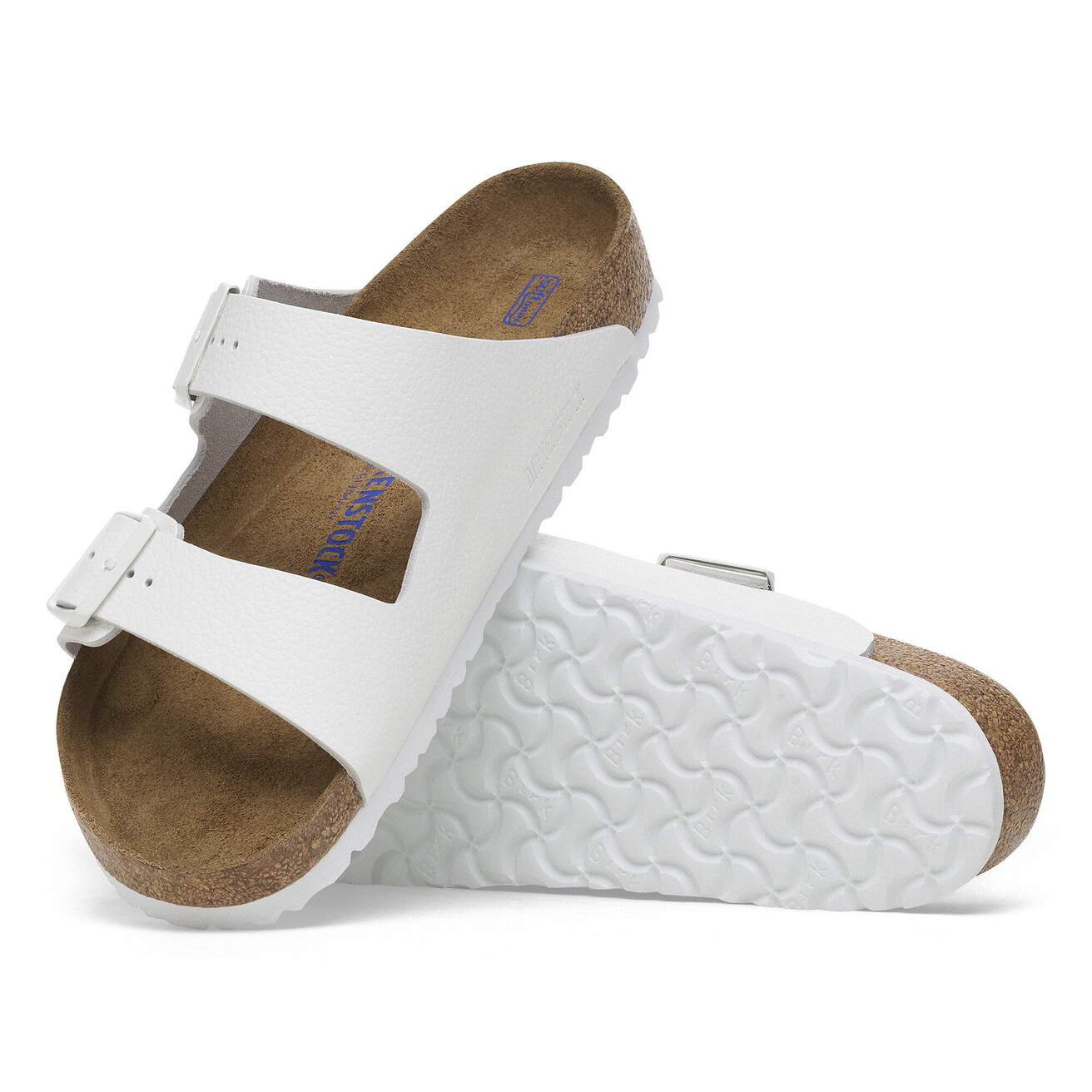 Birkinstock Arizona Soft Footbed Leather in White