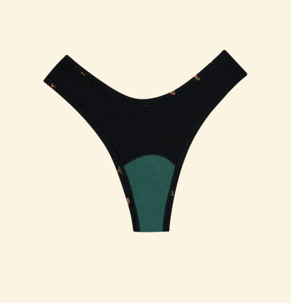 Huha Dipped Thong Mineral Undies Midnight Rose Limited Edition