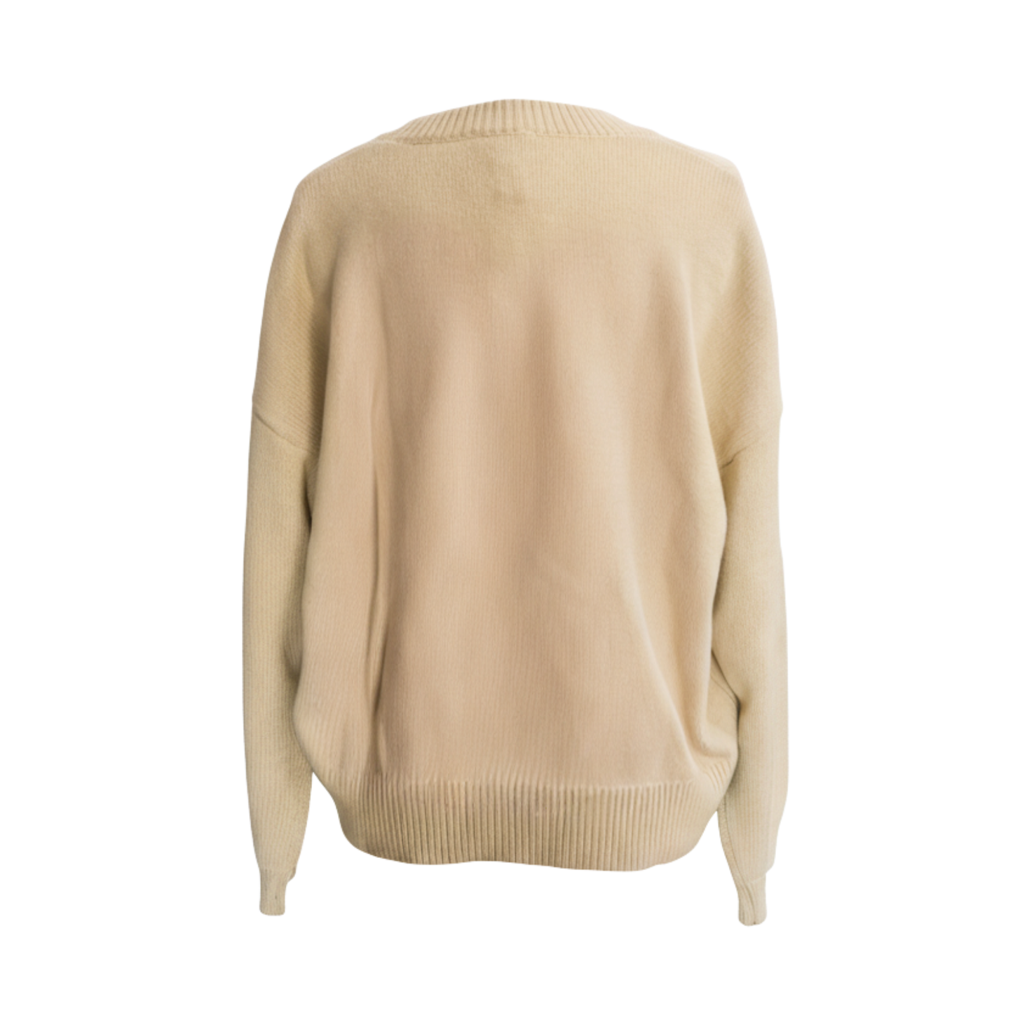 Ivory Cherry Teddy Bear Crewneck Sweater