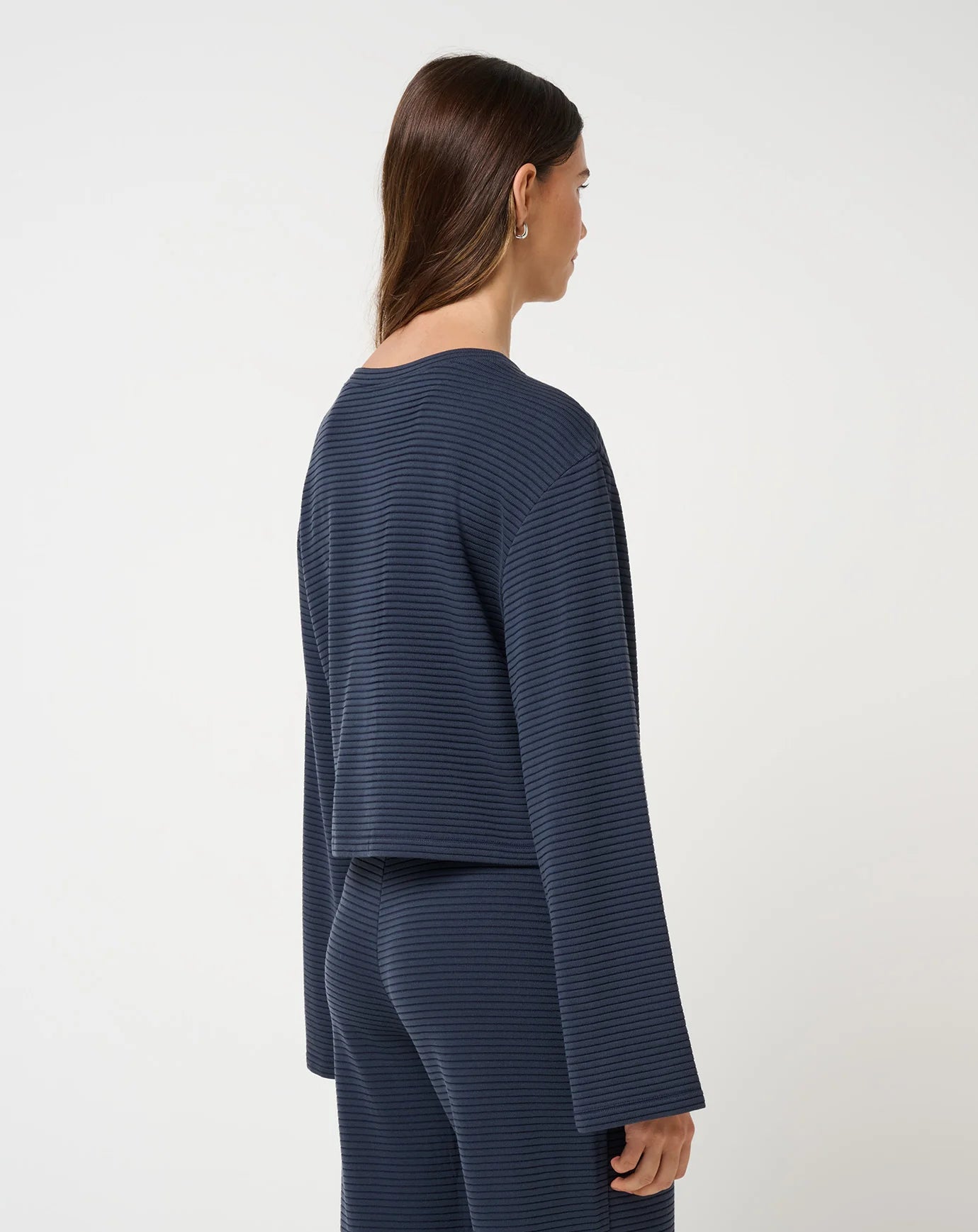 Travis Mathew Coastal Rib Long Sleeve Top