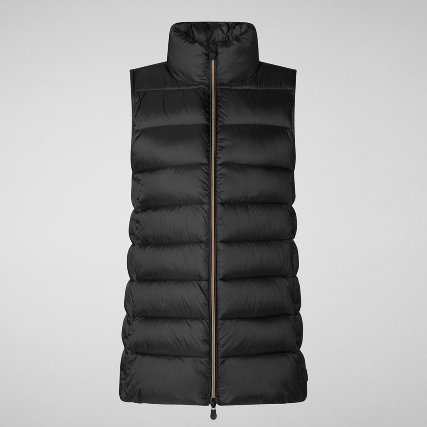 Save the Duck Coral Quilted Layering Vest - Black