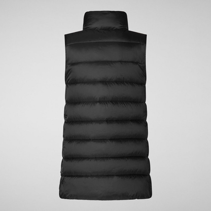 Save the Duck Coral Quilted Layering Vest - Black