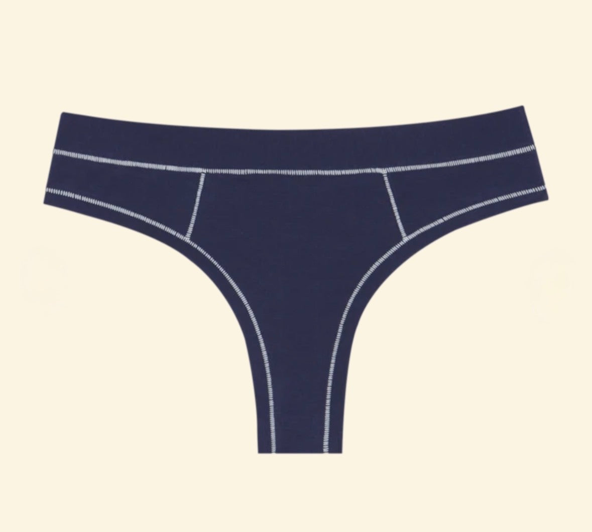 Huha Thong Mineral Undies Navy & White